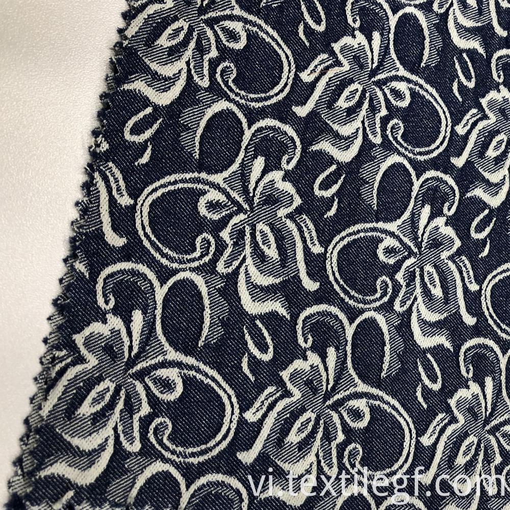 Woven Flower Fabric